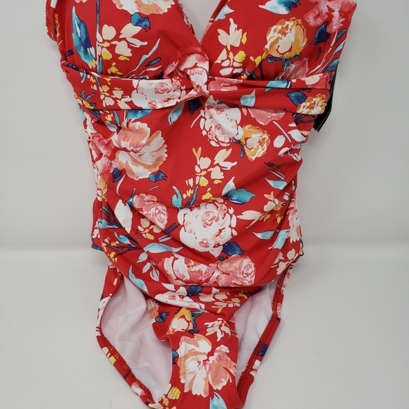 Ralph Lauren Bright Floral One Piece Swimsuit NWT - Picture 4 of 9